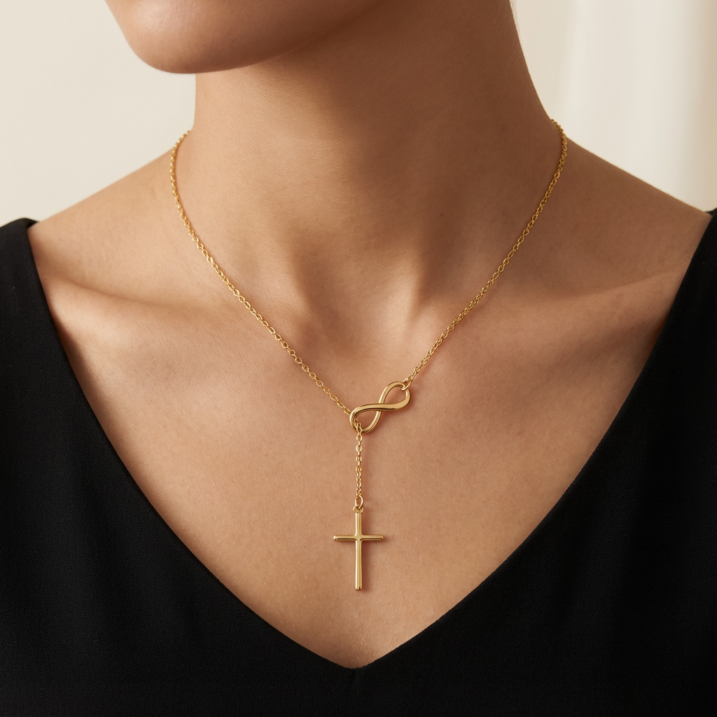 Divine Infinity Cross Necklace ⭐ BEST
