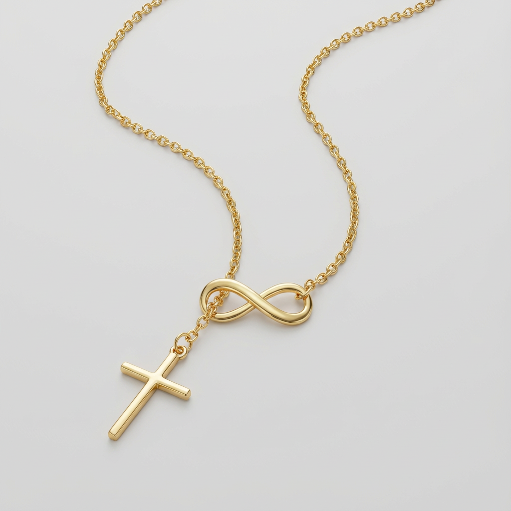 Divine Infinity Cross Necklace ⭐ BEST