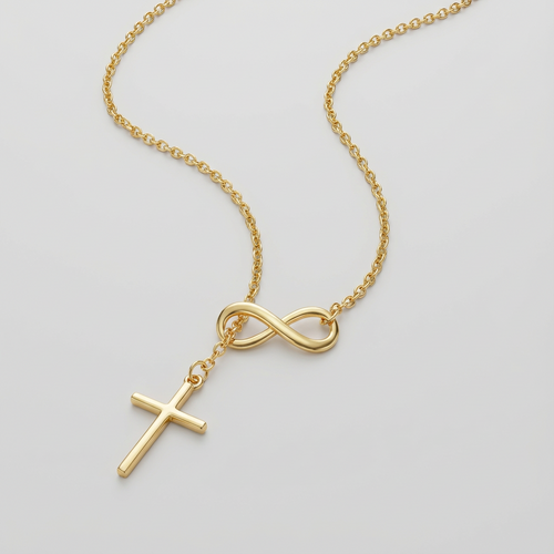 Divine Infinity Cross Necklace ⭐ BEST